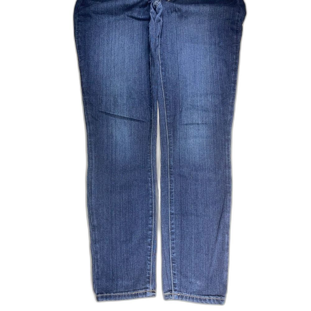 PAIGE mid Rise Skinny Hoxton Ankle Jeans W/28 Blue Hartmann Dark Wash - Picture 11 of 16